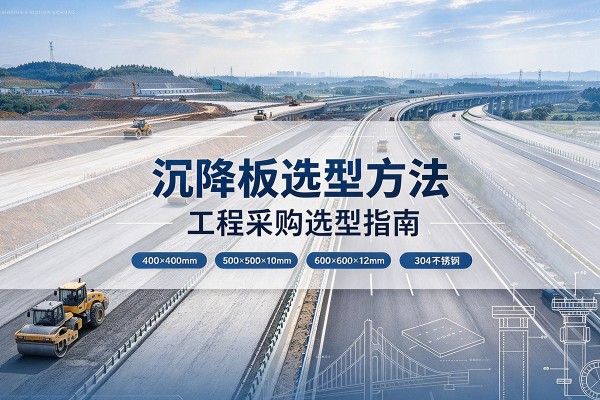 南乐沉降板选择方法