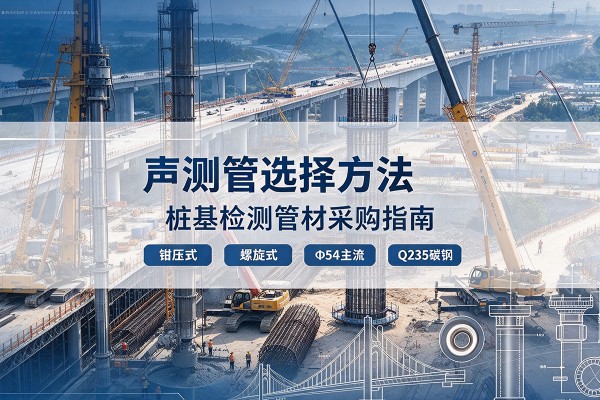 南乐声测管选型标准