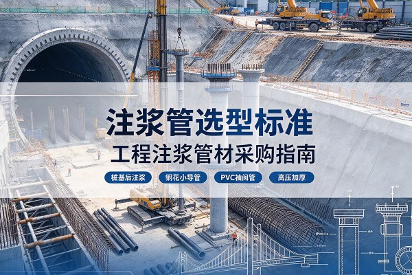 南乐注浆管选型标准