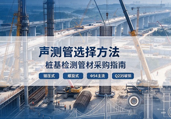 南乐声测管选型标准